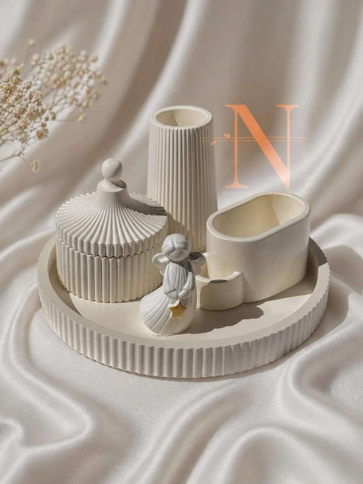 საეკლესიო ნაკრები „ანგელოზი და ქილა“ - NatiArt Space