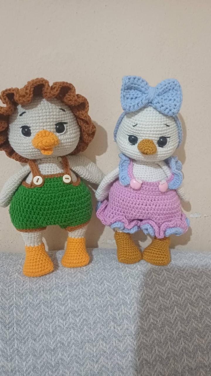 ნაკრები: იხვის წყვილი - Nino handmade