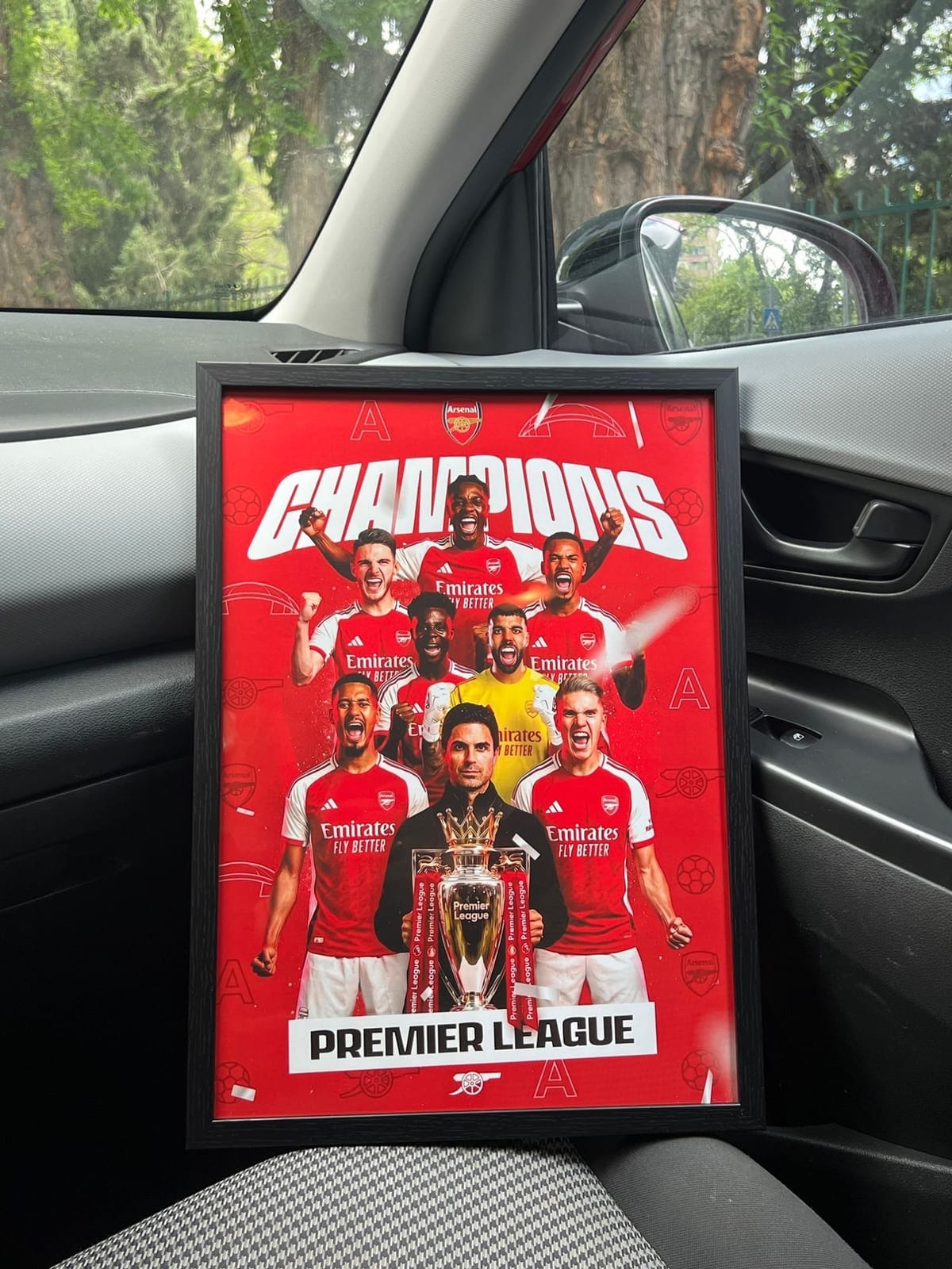 პოსტერი „არსენალი · ჩემპიონები“ - TBGR Poster Lab