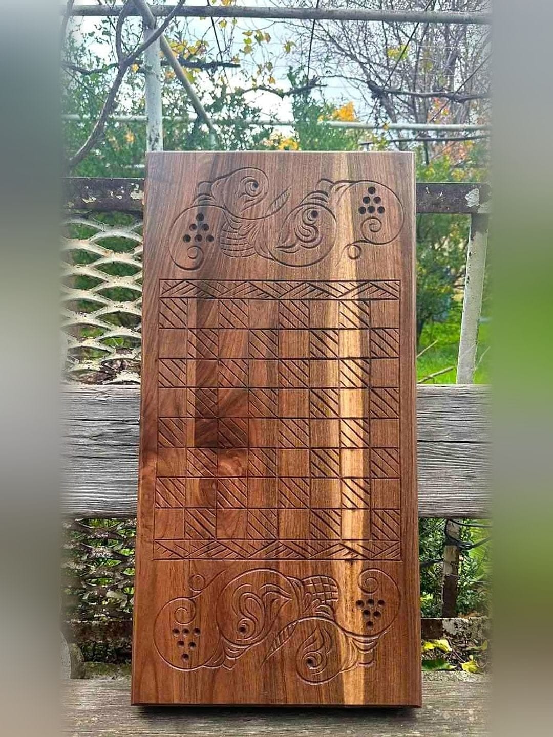 დამის დაფა კვეთით - Wood more